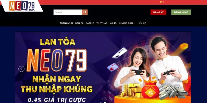 Sảnh Casino Neo79 đa dạng các trò chơi